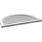 Ekena Millwork Round Top Surface Mount PVC Gable Vent w/ 2"W x 1-1/2"P Brickmould Frame, 34"W x 24"H GVPRT34X2402SN - alternate 3